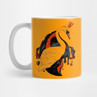 Orangrey Swan Queen Mug